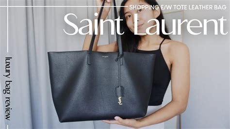 ysl shopper tote wear and tear|YSL denim tote.